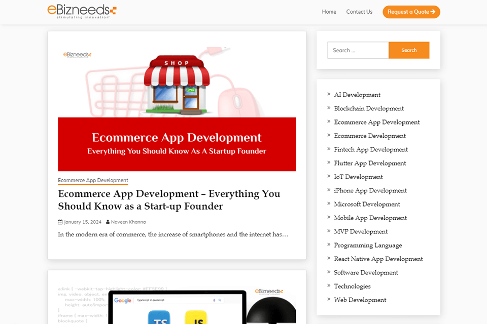 ebizneeds agency blog