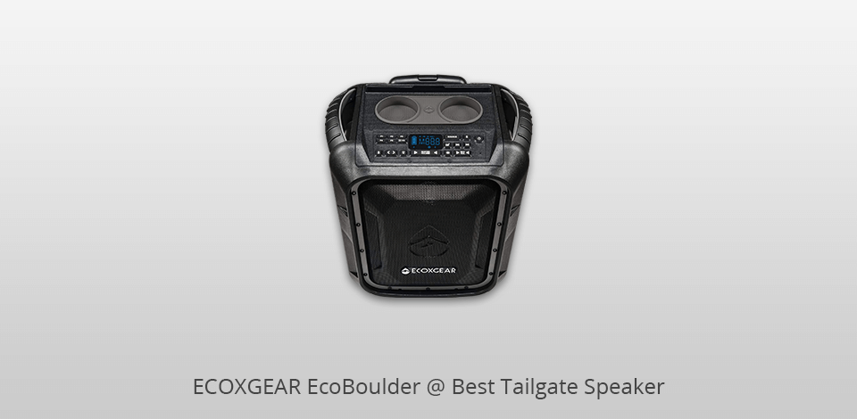 ecoxgear ecoboulder tailgate speakers