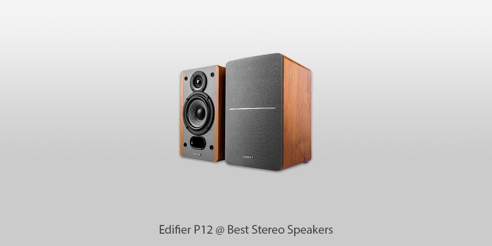 edifier p12 stereo speakers