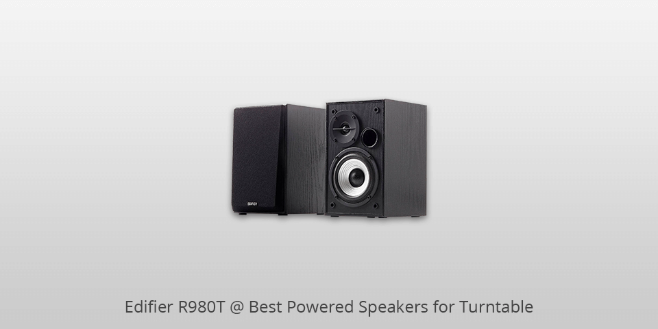 edifier r980t powered speakers for turntable