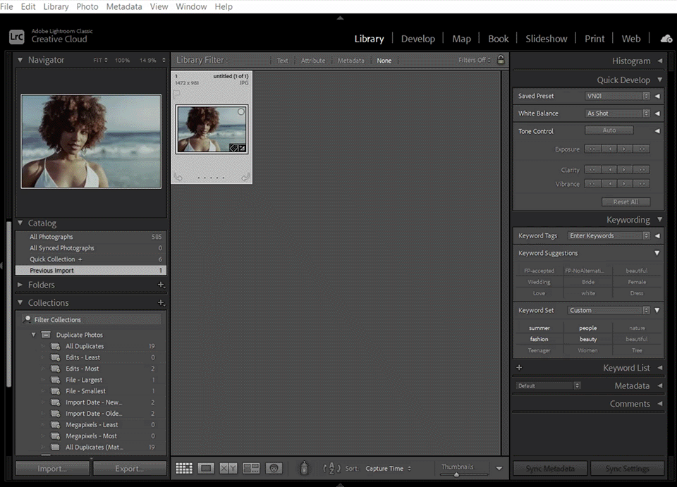 editing smd light photos in lightroom