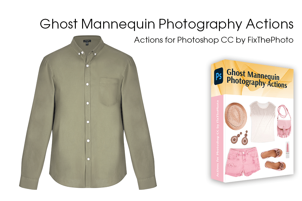 effects for ghost mannequin photography