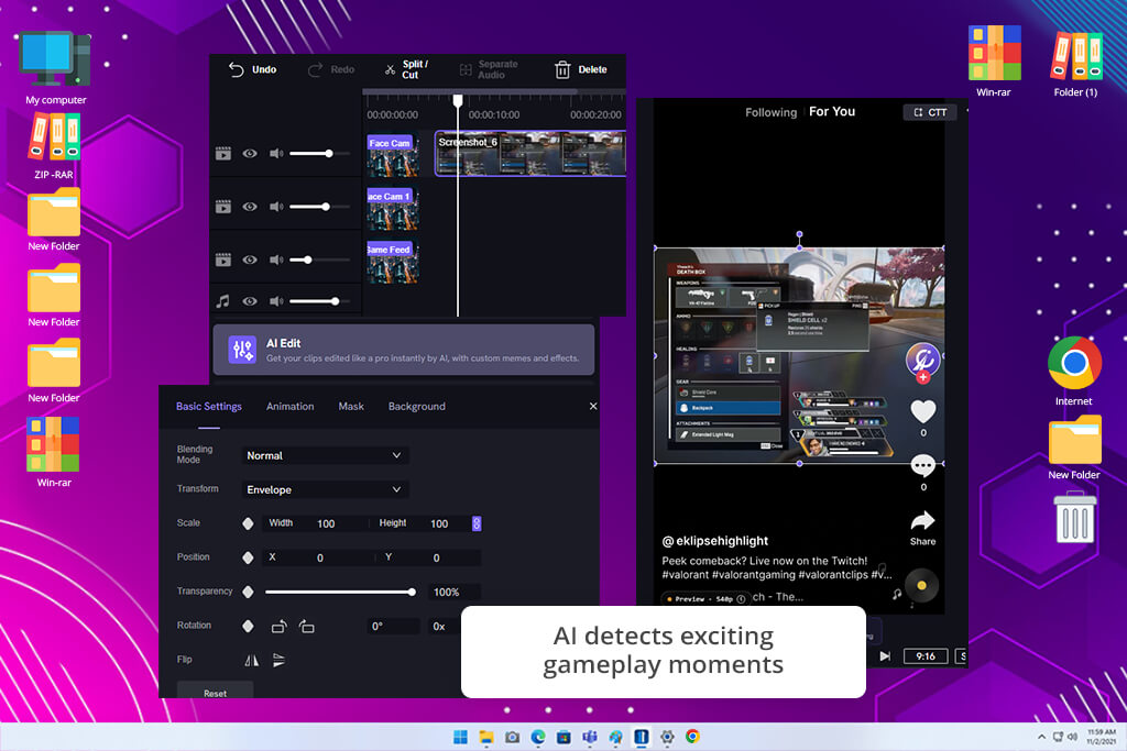 eklipse free video editing software for gaming