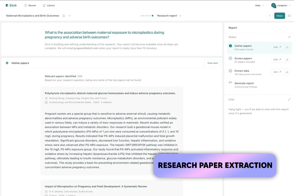 elicit ai document reader