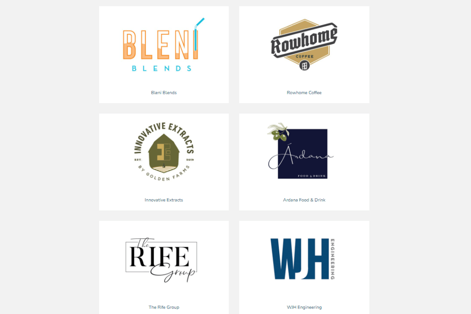 elysium marketing group logo development