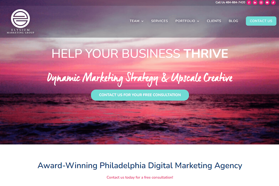 elysium marketing group official site