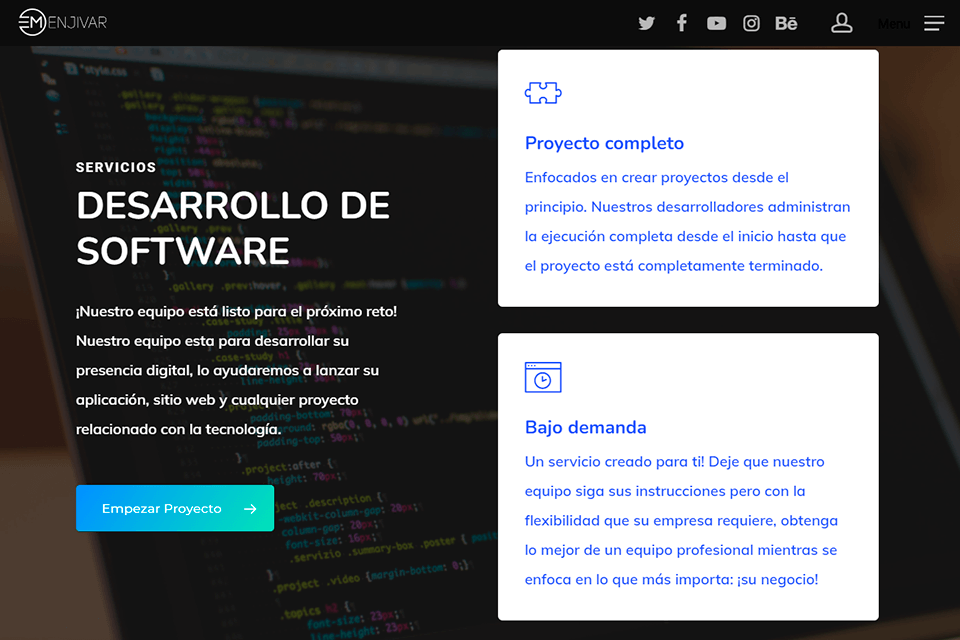 desarrollo de software emenjivar