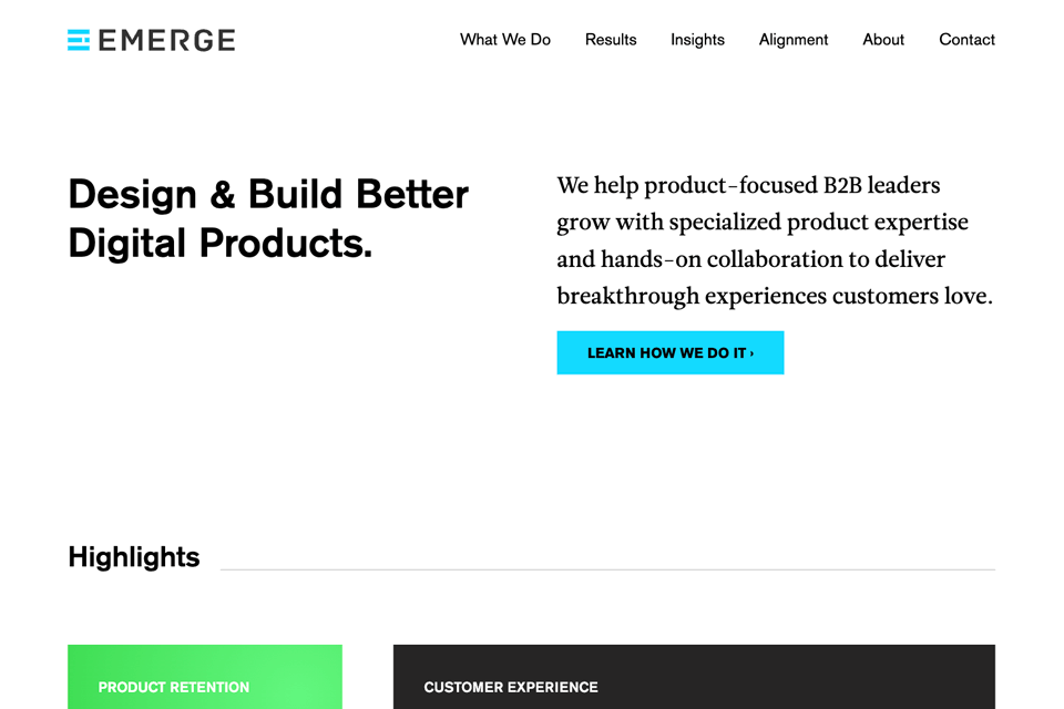 emerge website