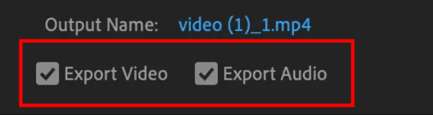 employ pre-installing and presets for export