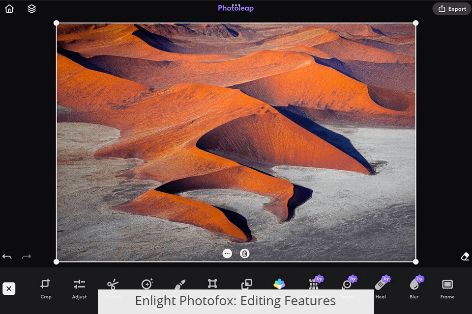 enlight photofox editing capabilities