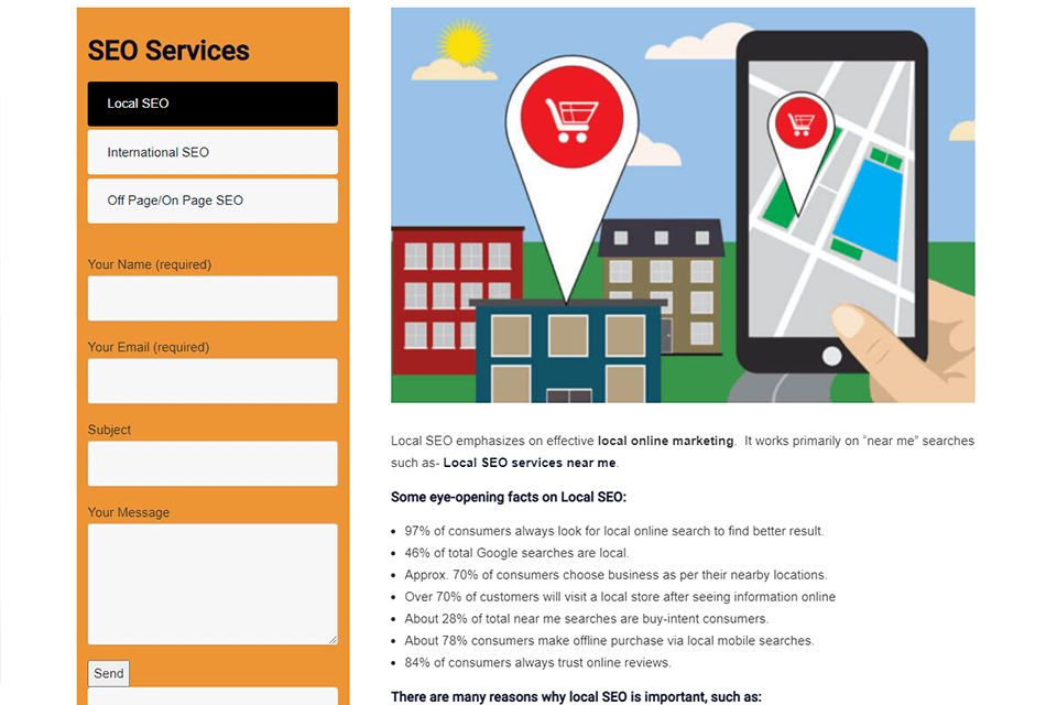 ensett search engine optimization