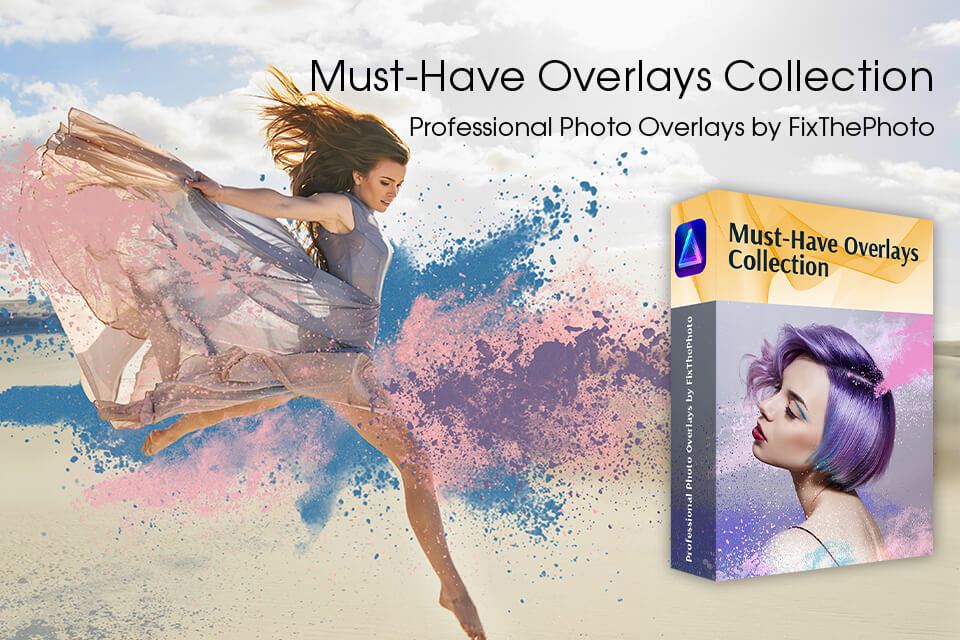 entire collection of photo overlays by fixthephoto