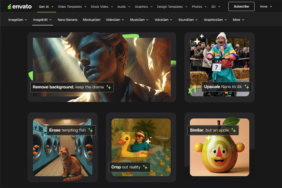 envato ai photo editor