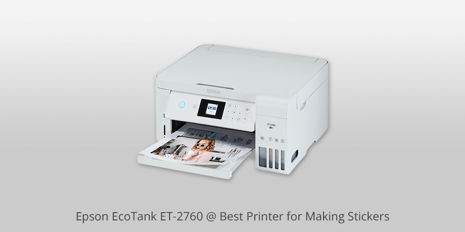 epson ecotank et 2760 printer for making stickers