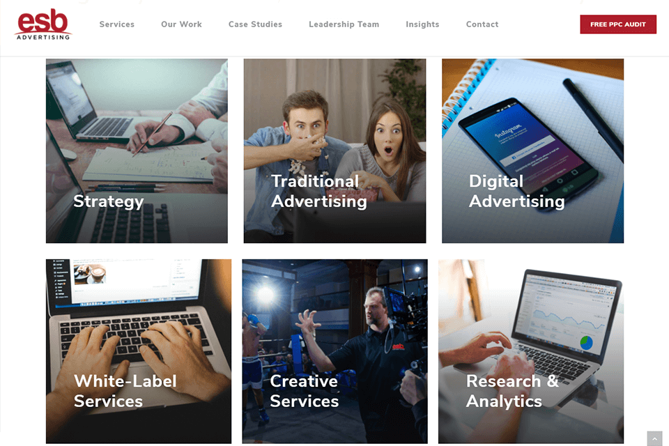 esb advertising strategy