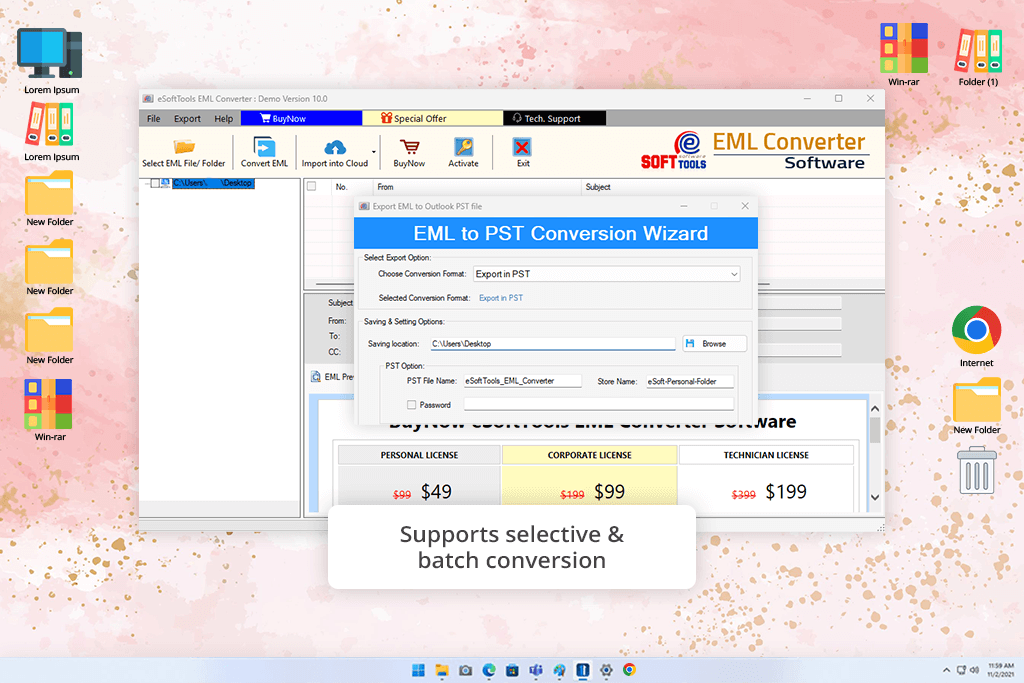 esofttools interface
