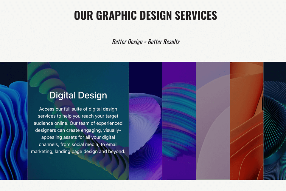 evolving digital graphic design