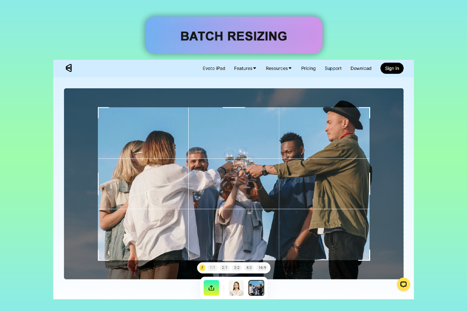 evoto ai instasize alternative