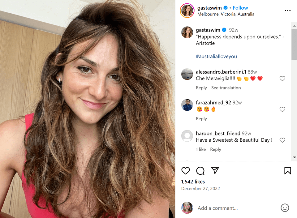 example caption for a picture of myself famous quotes