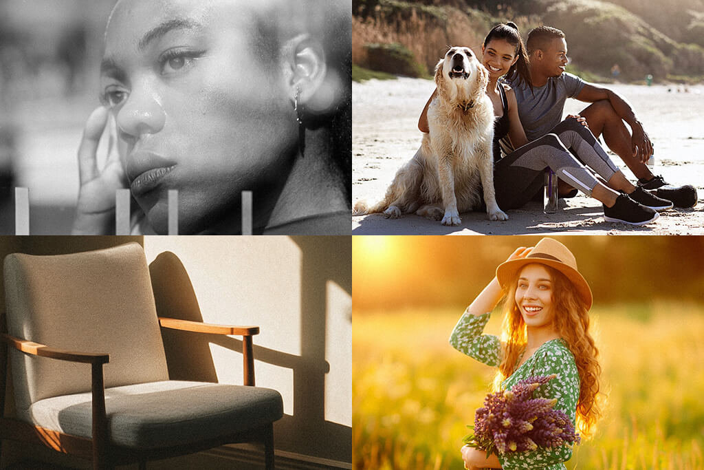 examples with grain in photography