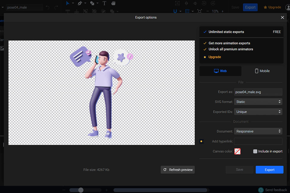 export svgator ecommerce icon pack review