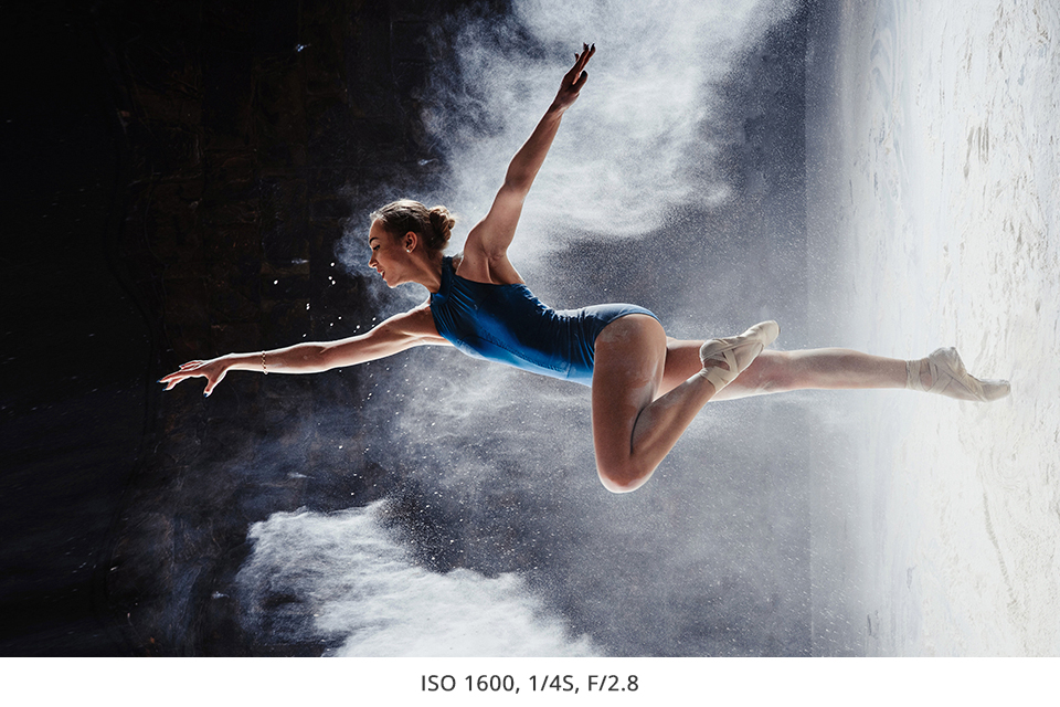 exposure triangle high iso