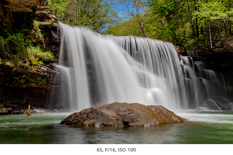 exposure triangle low shutter speed
