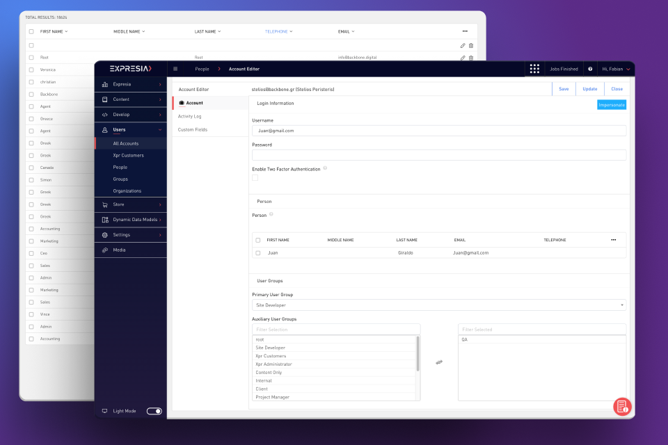 expresia workflows