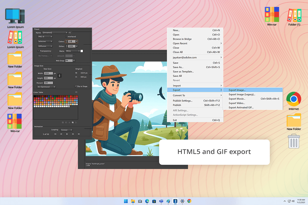 express animate html5 animation software