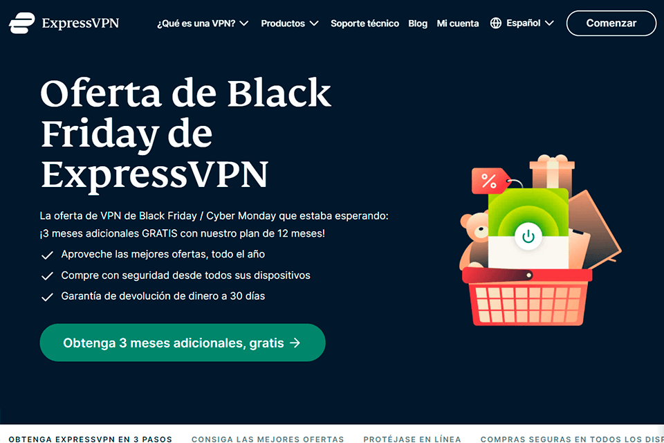 Ofertas de ExpressVPN Black Friday 2024 Cómo obtener descuentos