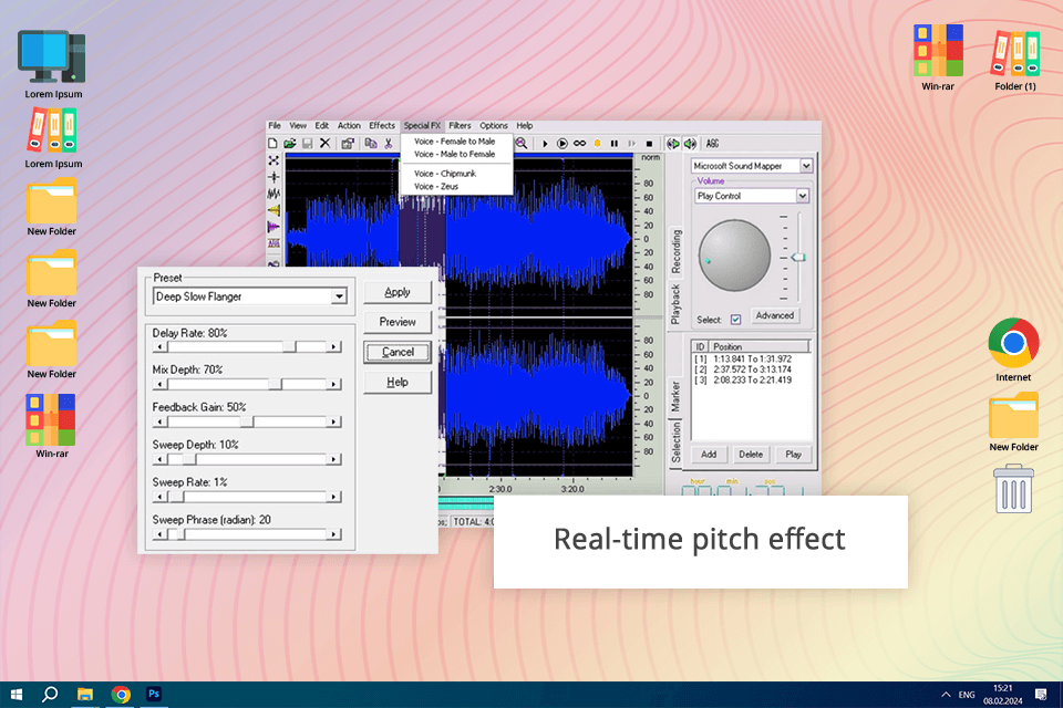 expstudio mic booster software