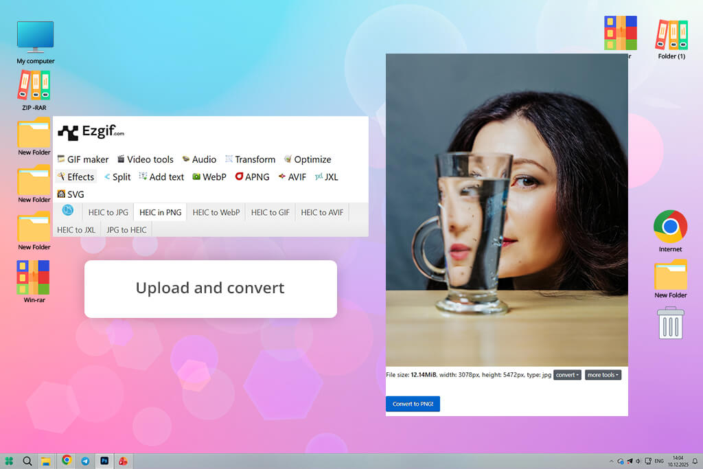 ezgif heic to png converter