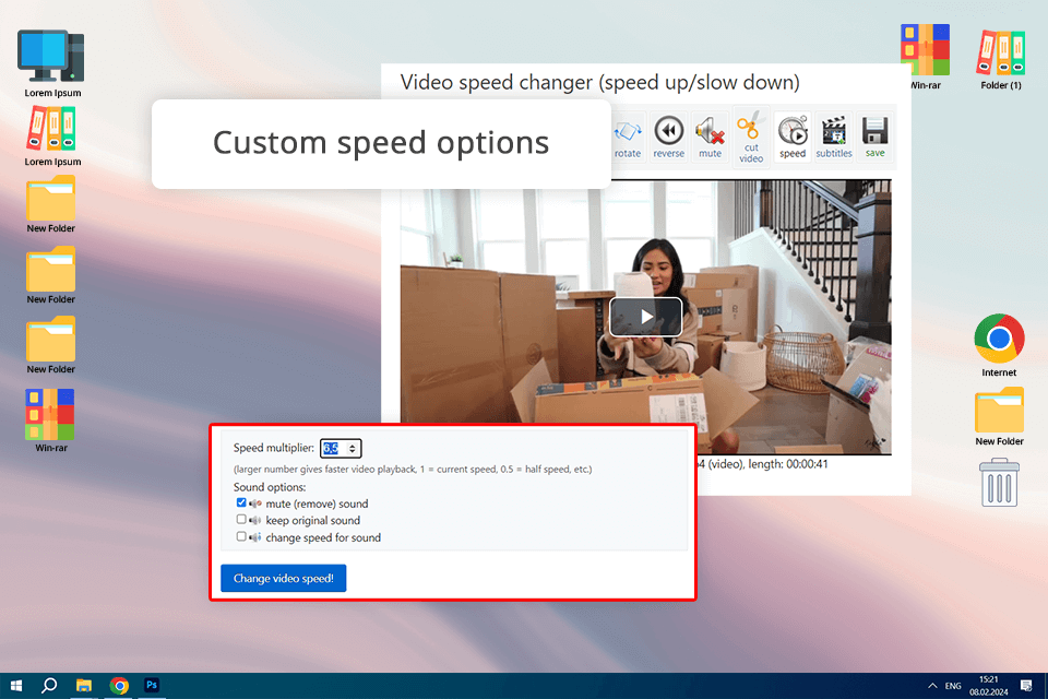 ezgif online video speed changer