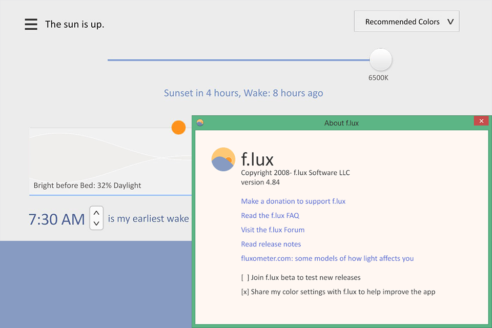 f.lux software
