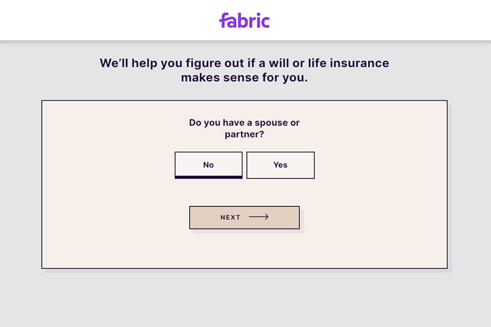 fabric online will maker interface