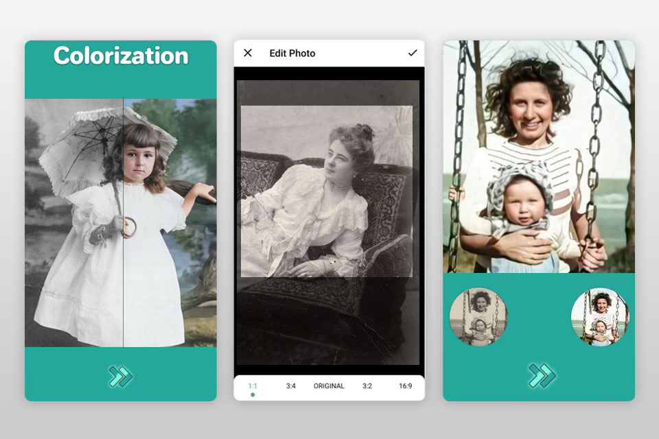 face restore photo restoration software interface