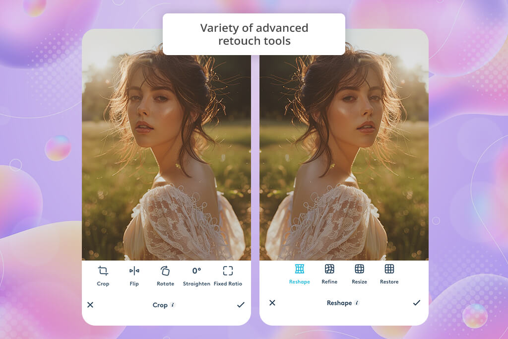 facetune image flipper