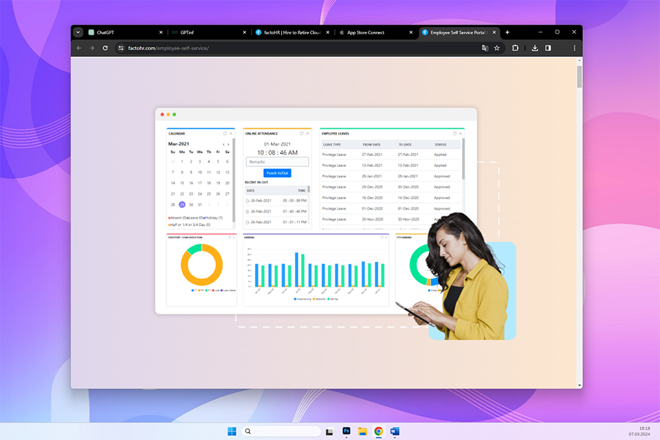 factohr best recruitment software website