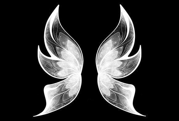 100 Free Fairy Wing Overlays for Photoshop