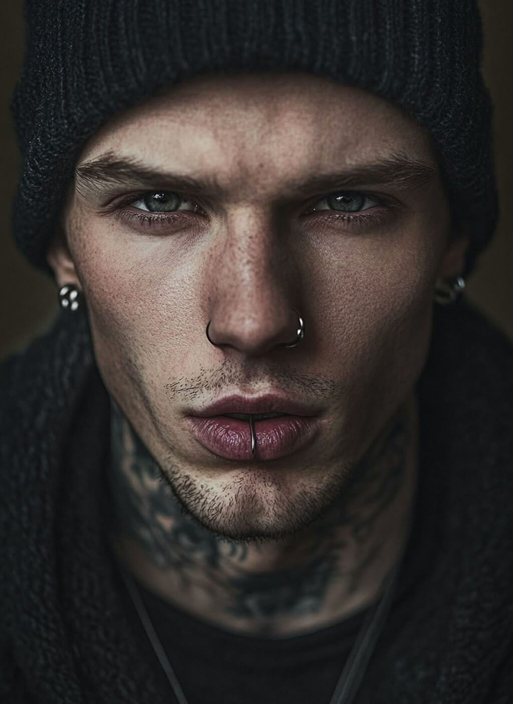 fake lip piercing app