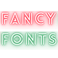 fancy font generator logo