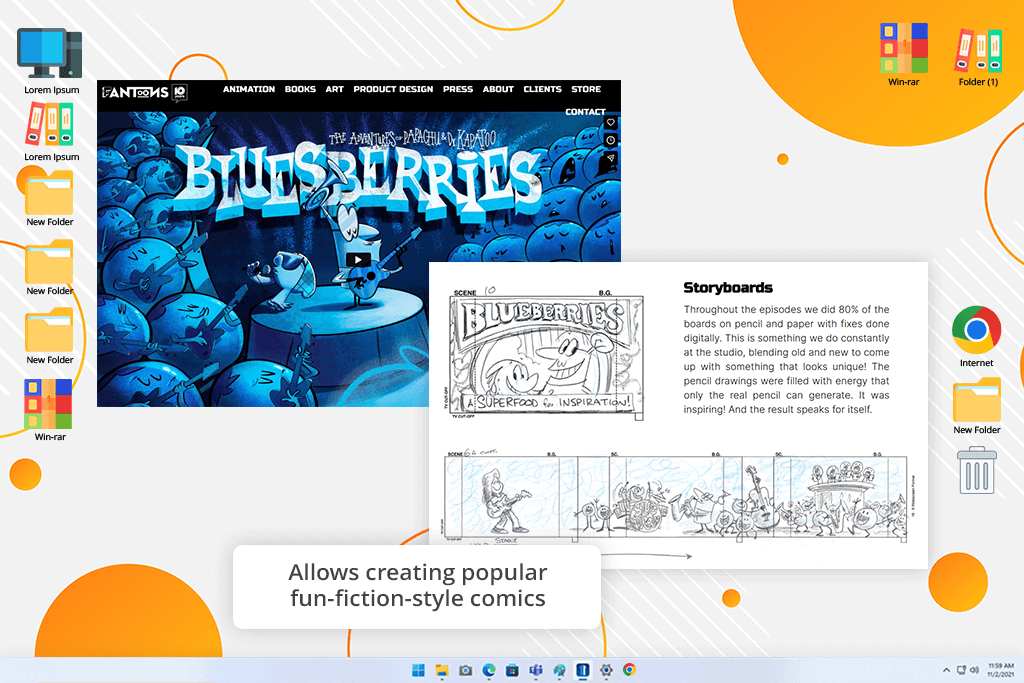 fantoons ai comic generator