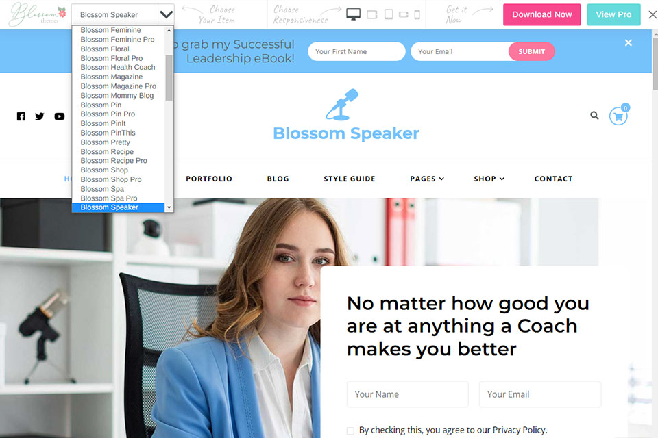 fashion lifestyle free wordpress theme for portfolios