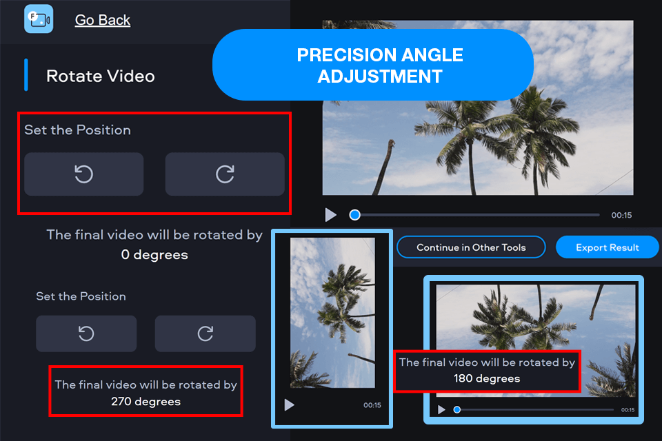 fastreel online video rotator