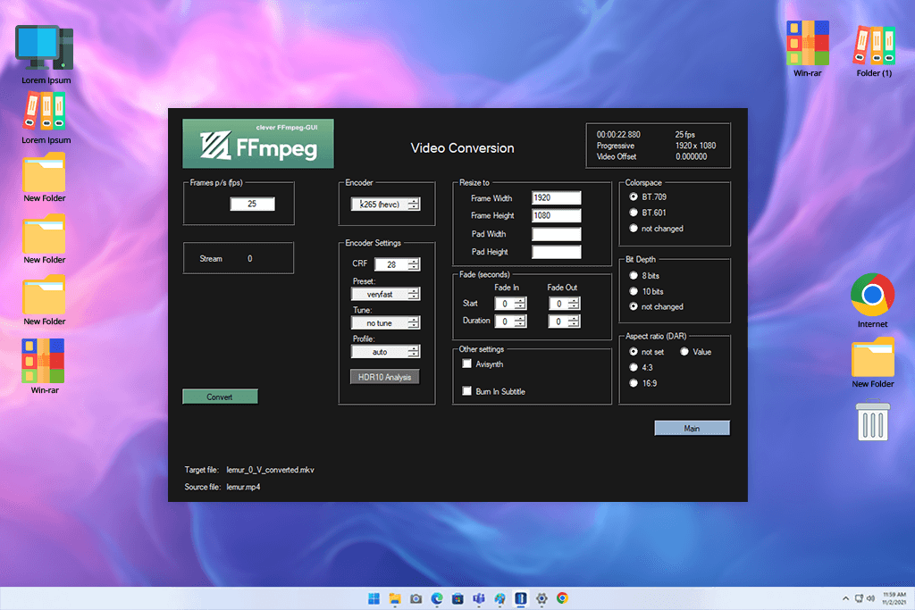 ffmpeg ts to mp4 converter