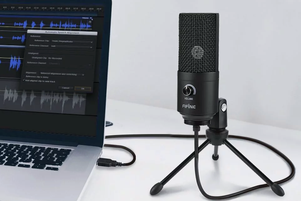 fifine k669b microphone for podcasting
