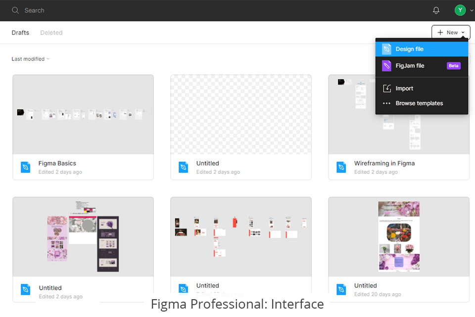 figma interface