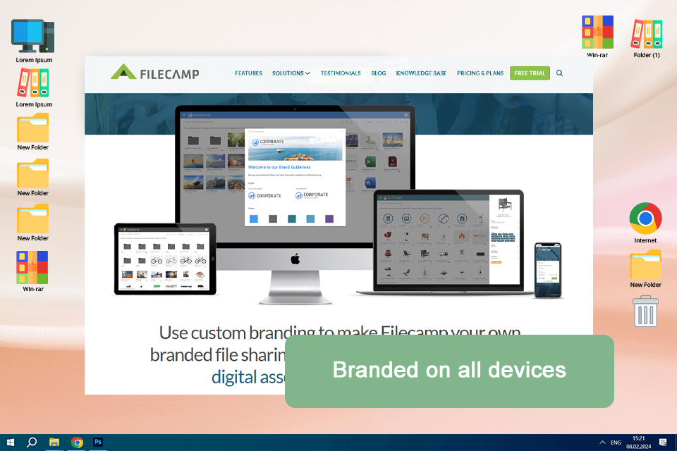 filecamp cloud storage for photos