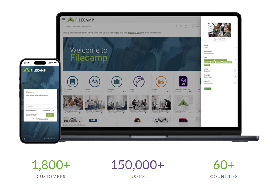 filecamp document management software