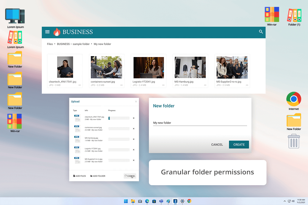 filecamp photo organizing software interface